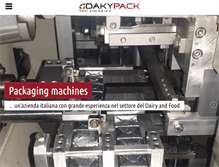 Tablet Screenshot of dakypack.com